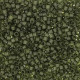 Miyuki delica beads 11/0 - Matte transparent dark olive - DB-2404